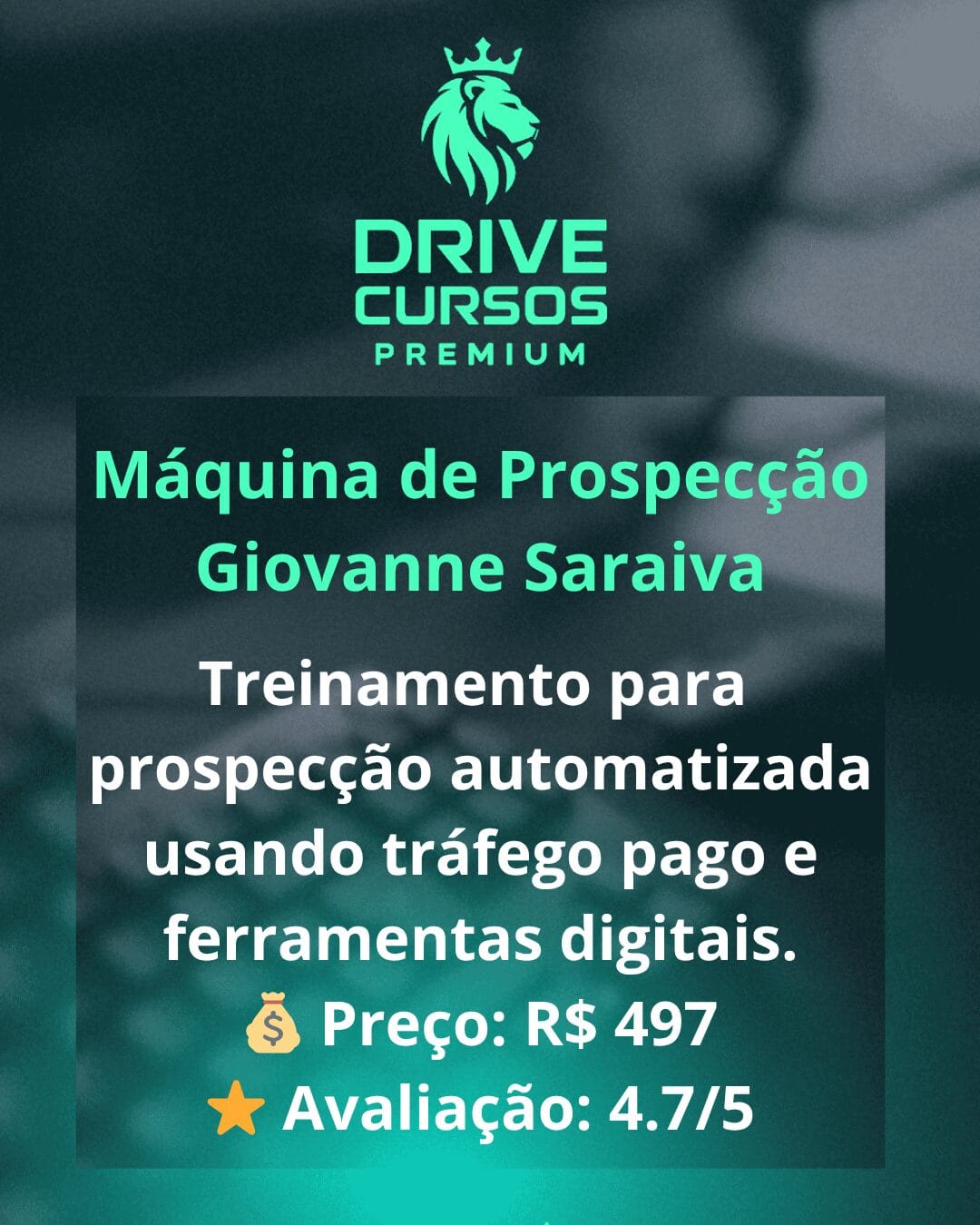 Máquina de Prospecção - Giovanne Saraiva